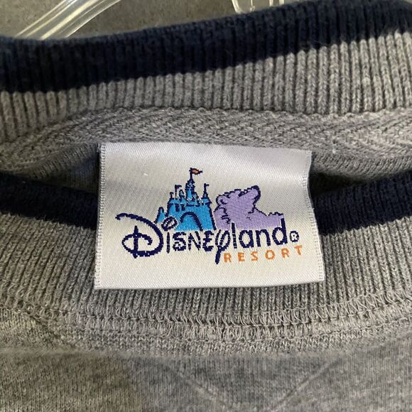 Disneyland Resort Sweatshirt Youth XL Gray Embroidered Tigger Disney Winnie Pooh - Picture 5 of 14